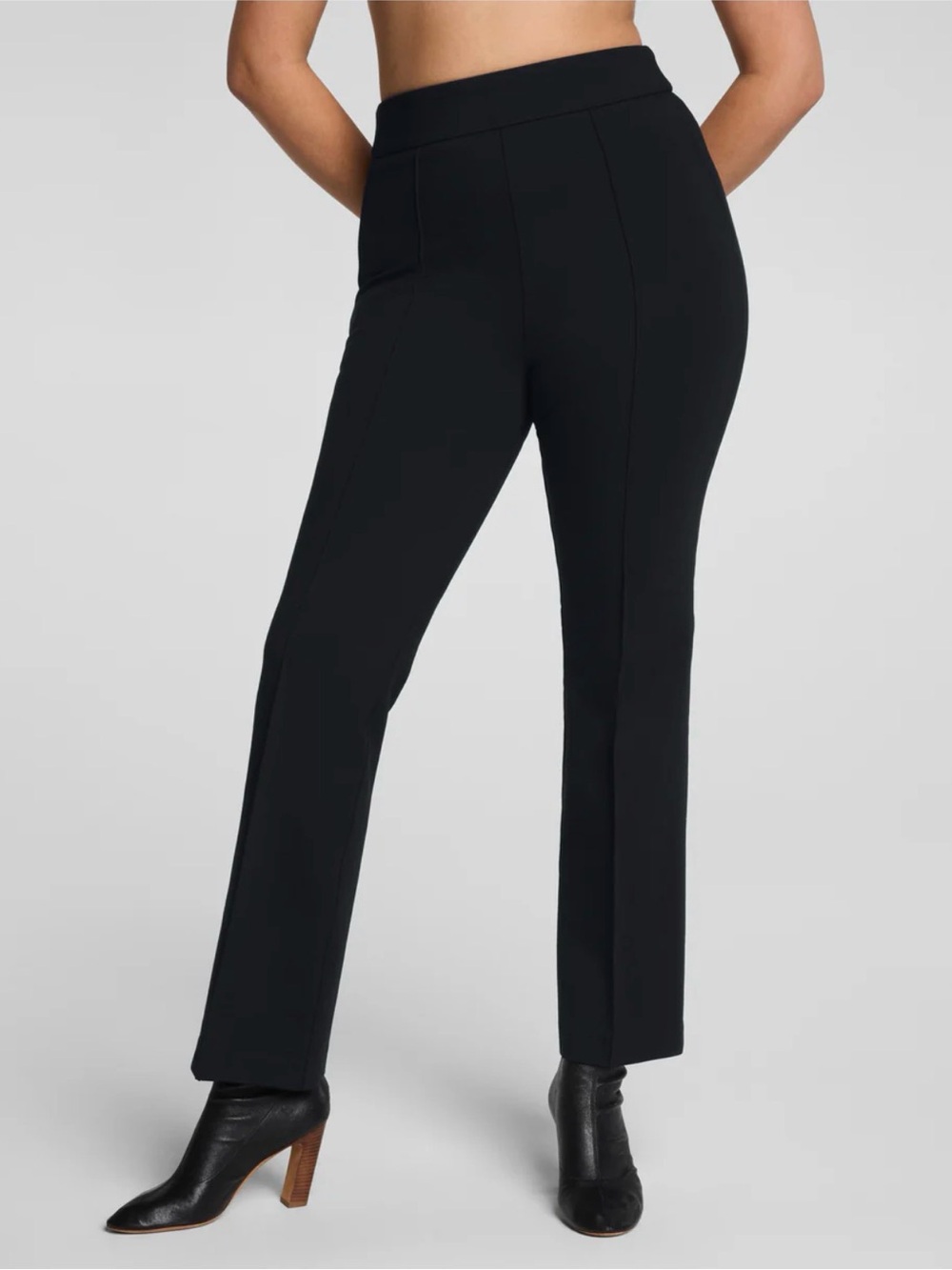 SPANX Black Kickflare Perf Pant